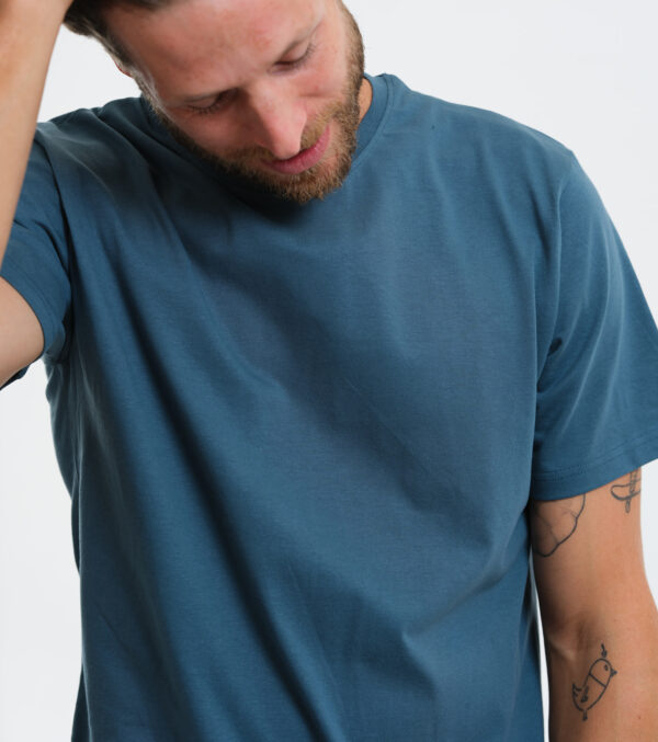 Basic Shirt dark petrol blue - Image 3