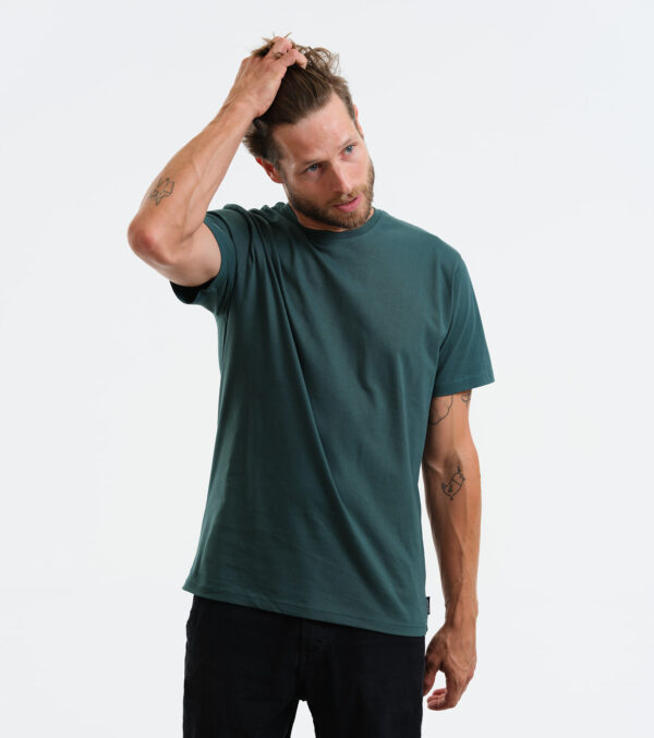 Basic Shirt dark green - Image 6