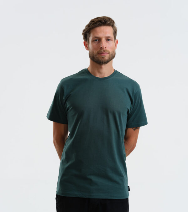 Basic Shirt dark green - Image 5