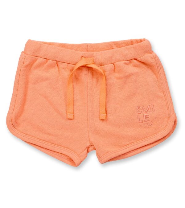 Pfirsichorange Mädchenshorts