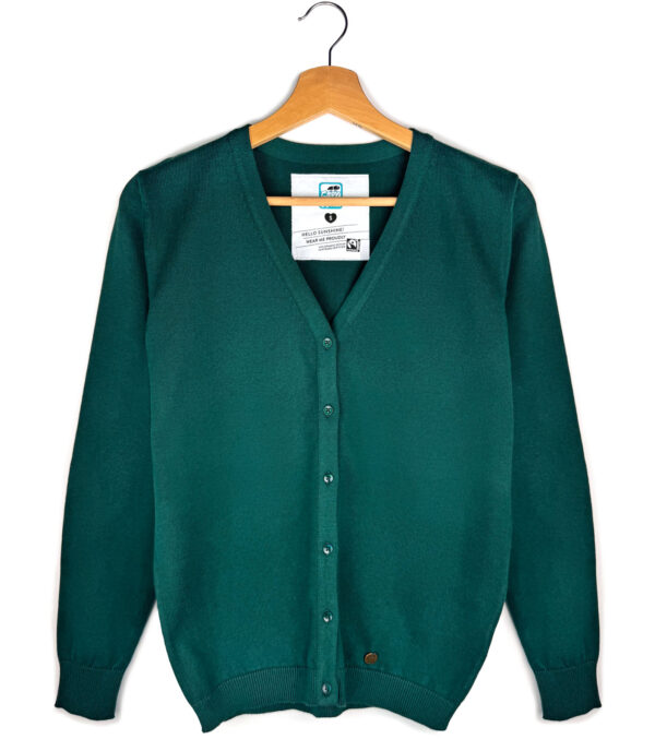 Cardigan Jodie dark green