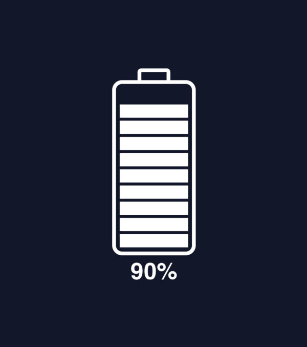 Shirt Battery charge 90 percent - Image 3