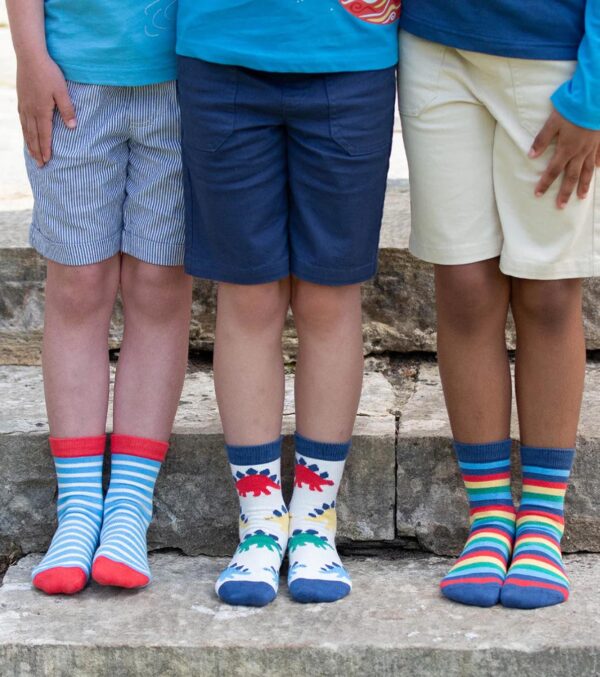 Colorful Socks 3-Pack, Steggie stomp - Image 2