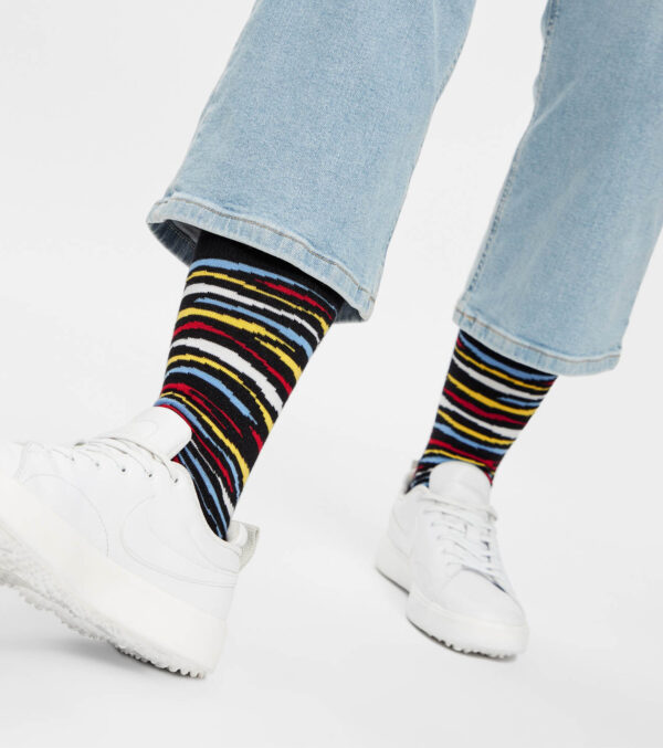 Colorful zebra socks - Image 2