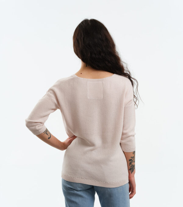 Light knitted sweater Valona ivory - Image 7